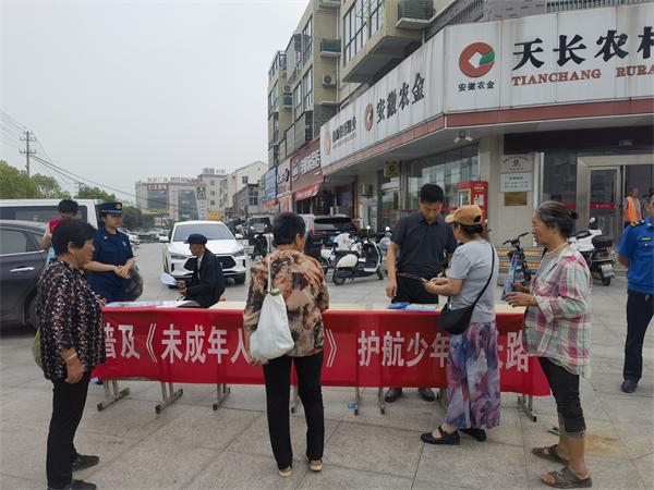 汊涧镇：未保法进万家 共筑少年防护墙