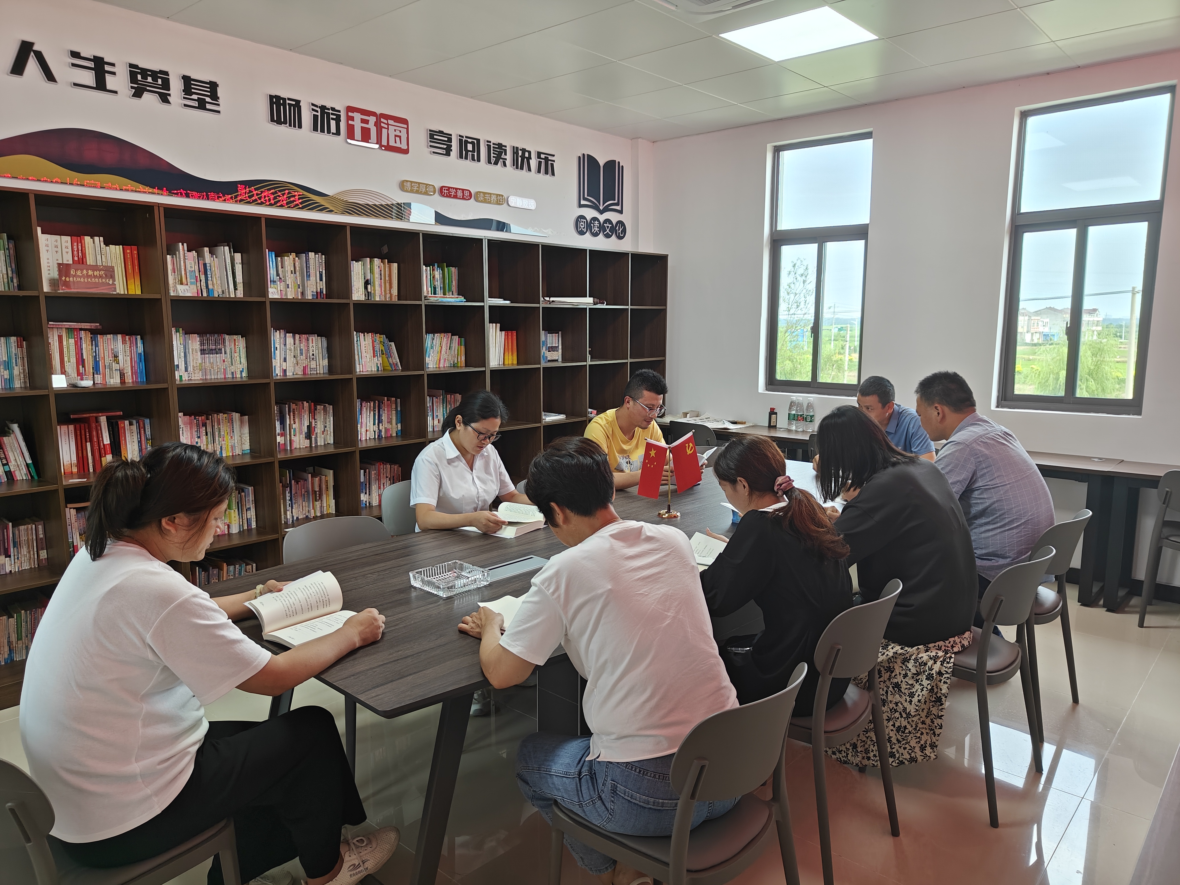 便东村开展“书香便东 全民阅读”世界读书日活动