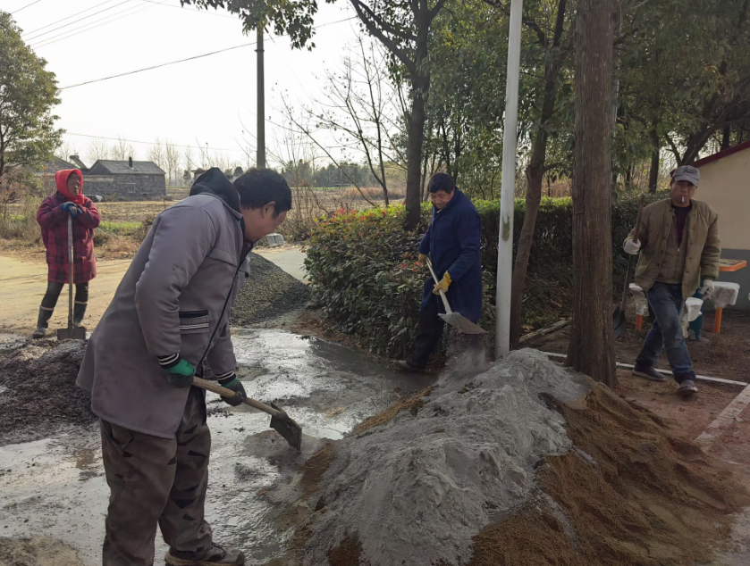 铜城镇长塘村：安装健身器材 健身尽享乐趣