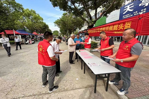 广陵街道长亭村：安全意识常在心，交通安全常相伴