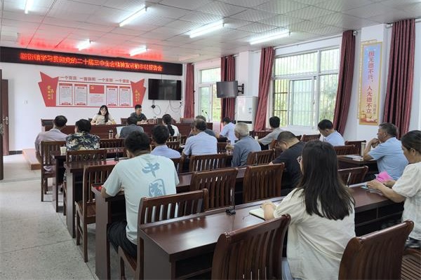 新街镇学习贯彻党的二十届三中全会精神宣讲——勤东村报告会