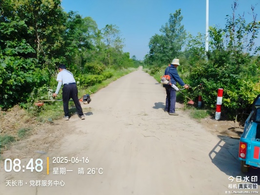新街镇石庙村大力开展环境整治活动 助力美丽乡村建设