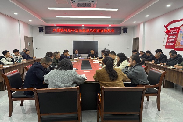 大通镇：筑牢法治根基 提升治理效能——习近平法治思想宣讲进机关