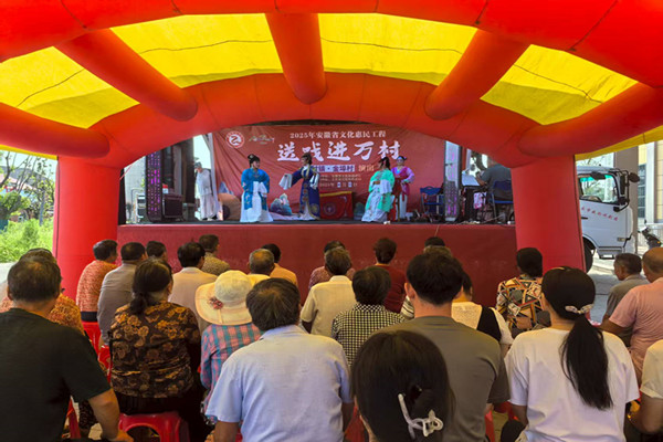 杨村镇金埠村：锣鼓响田间 好戏暖民心