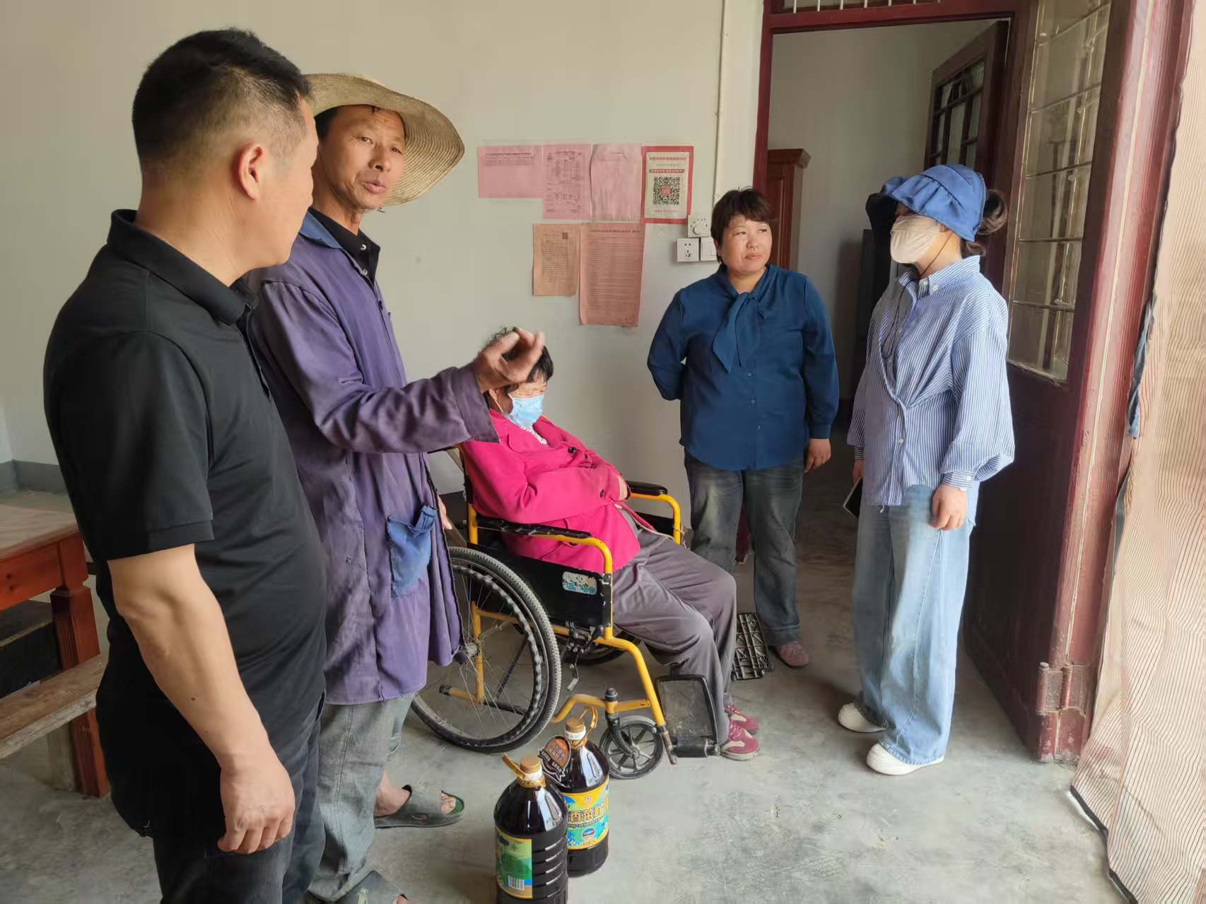 永丰镇双庙村：端午慰问暖人心 防返贫监测户感受党恩关怀