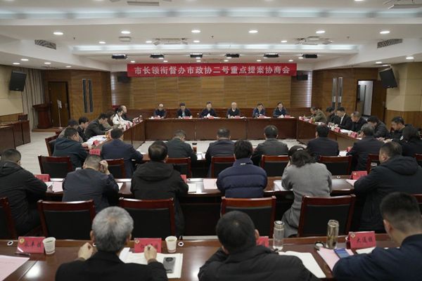 市长领衔督办市政协二号重点提案