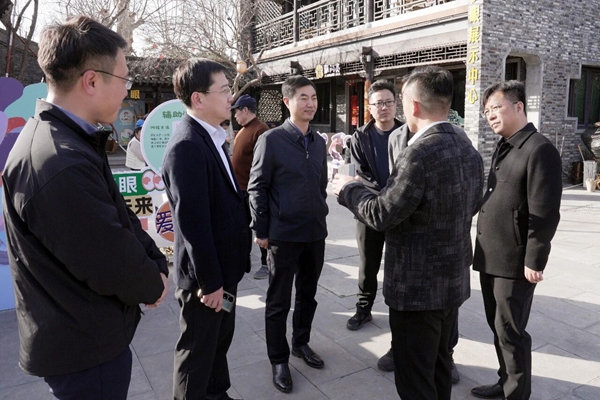 阚绪瑞调研“迎财神·接天官·祈新年”非遗民俗文化旅游活动